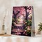 Landscape Paint-by-Numbers Kit for Adults – DIY Cherry Blossom Canvas Painting with Easel & Frame, Flowers Art Kit for Home Wall Decor & Gifts (7.87x11.81")